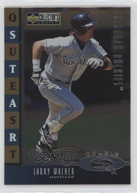 1998 Upper Deck Collector's Choice Starquest Double Larry Walker #SQ14 HOF 0q3