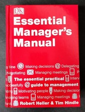Essential Manager’s Manual by Robert Heller & Tim Hindle | DK Hardcover 2008