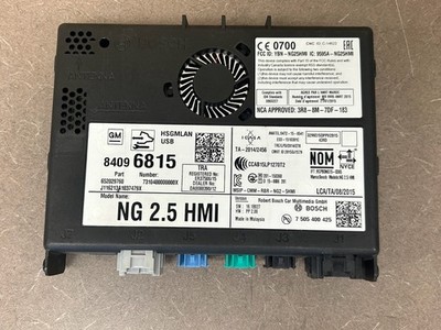 OEM GM Bosch NG 2.5 HMI Module 84096815 652029760 MyLink IntelliLink *READ* #95