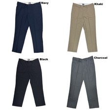 Lands' End Men's Classic Fit Flat Front Wrinkle Resistant Chino Pants