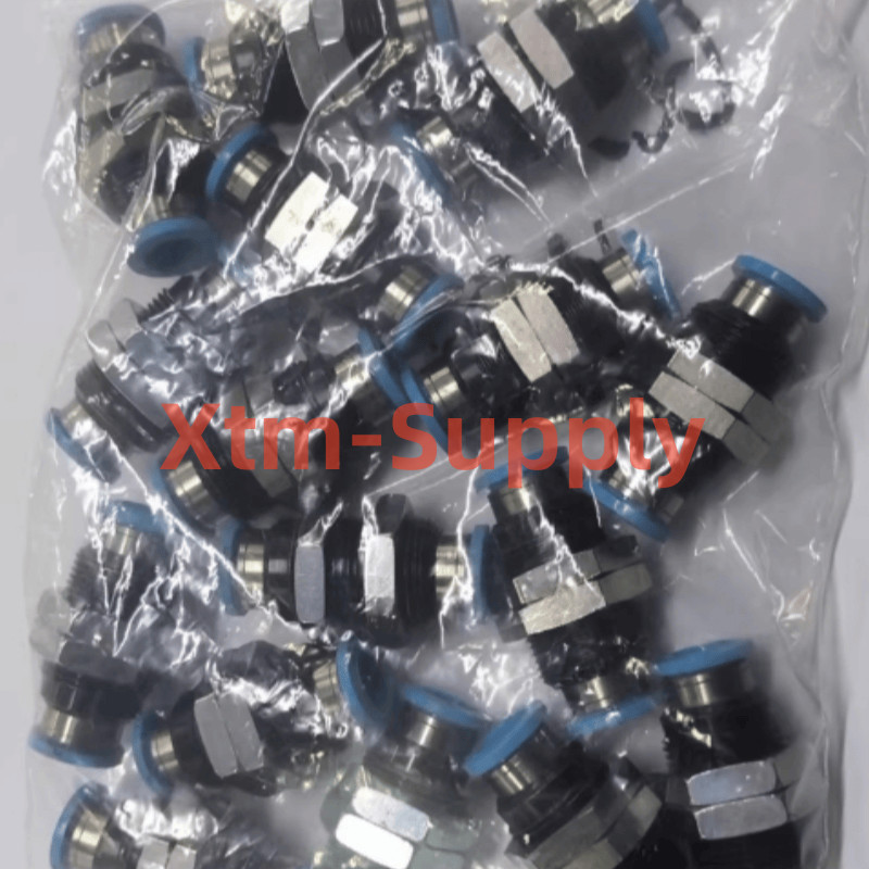 10PCS Festo QSS-8 153159 Push-In Bulkhead Connector 8mm Tube OD