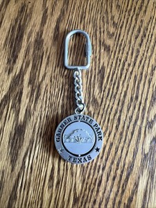 Texas TX Garner State Park  Spinner Keychain Souvenir Keyring