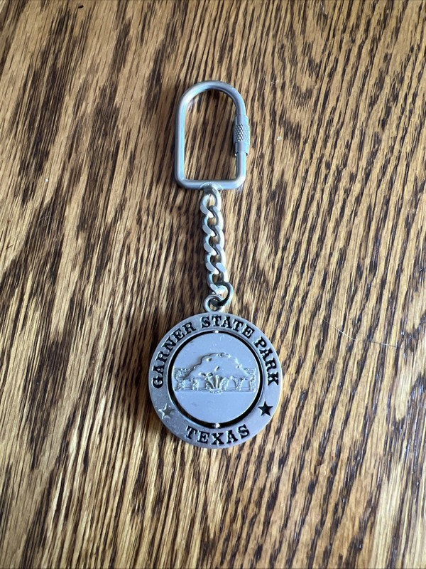 Texas TX Garner State Park  Spinner Keychain Souvenir Keyring
