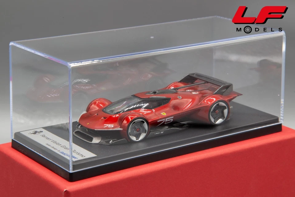 1:43 Ferrari Vision Gran Turismo Rosso Magma LS546B - Looksmart - Immagine 4 di 4