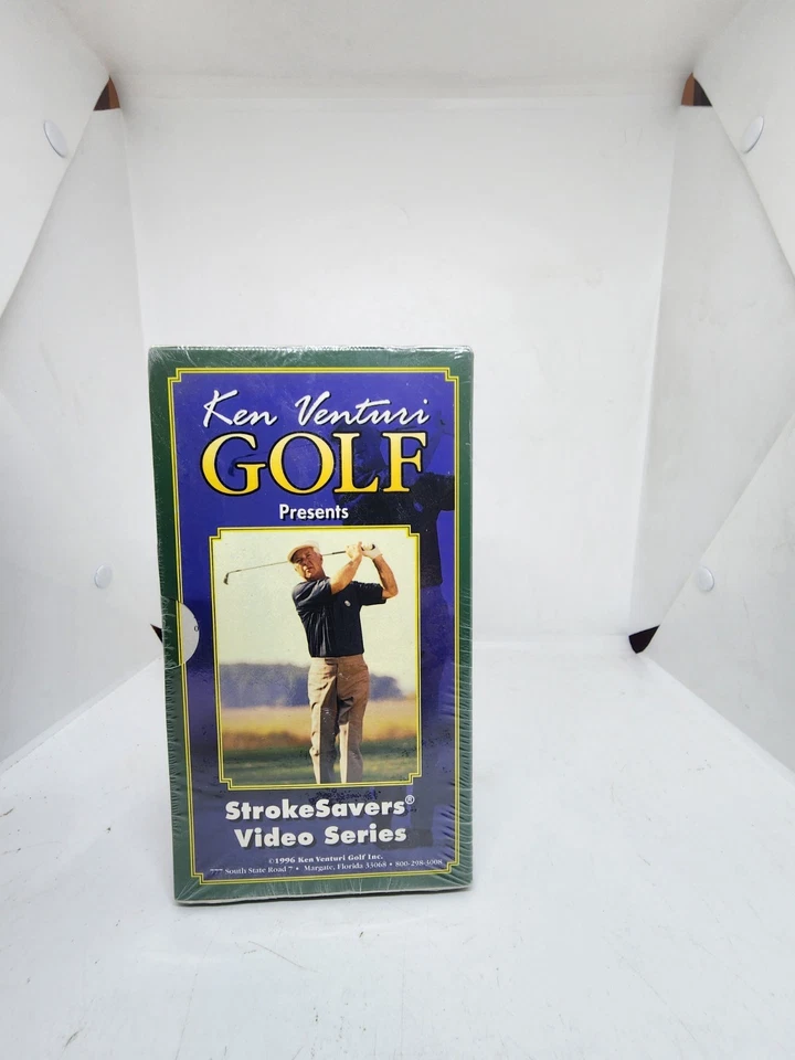 Ken Venturi Golf Stroke Savers Video Series Brand New Sealed VHS Box Set. - Image 3 of 4