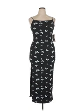 NWT Justify Women Black Cocktail Dress XL
