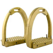 Euro Horse Safety Stirrup Iron Quick Release Stability Aluminium Stirrups 4.75"