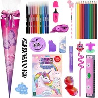 Stylex SchultüTe Schmetterling 70 Cm GefüLlt ZuckertüTe MäDchen Einschulung