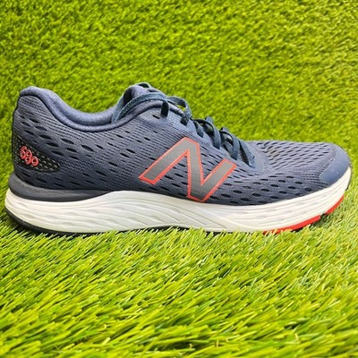 New Balance 680 V6 Mens Size 8 Blue White Black Athletic Running Shoes Sneakers