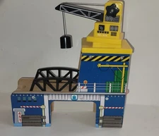 Take 50% Off Thomas & Friends Train Wooden Railway Yellow Magnetic Bridge Crane