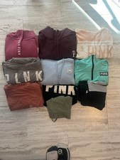 Mixed Lot XS  S Victoria Secret Pink Clothes Sweatshirts Leggings Sports Bra