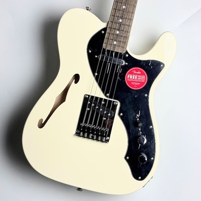 Squier by Fender Affinity Series Telecaster Thinline Olympic White Weight:3.03kg