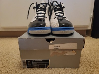 Air Jordan Dub Zero Size 11  White-Black-Lightphoto Blue 311046-102