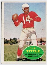 1960 Topps #113 Y.A. Tittle