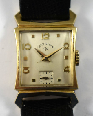 Vintage Lord Elgin 14K Gold Filled Case Manual Wind Dress Wrist