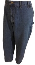 CARHARTT - 46x30 - Men B13 DPS Blue Jean Denim Dungaree Carpenter
