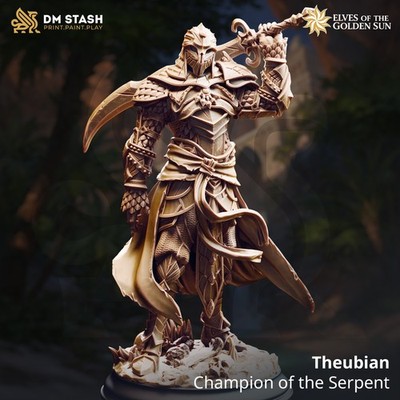 Theubian by DM Stash | Fantasy | D&D | DnD | Print on Demand