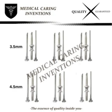 6 Sets HRT Trocar 3.5 mm and 4.5mm Hormone Replacement Pellet Insertion Kit