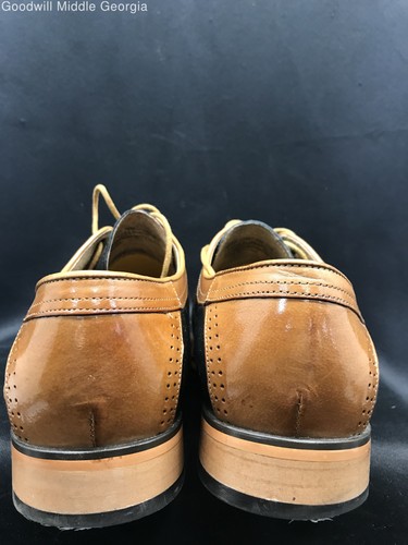 Brown/Black Stacy Adams Leather Dress Shoes Sz 11M - Picture 3 of 6
