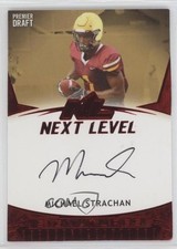 2021 Sage Premier Draft Next Level Red Mike Strachan Michael #21NL-MS Auto 2q4