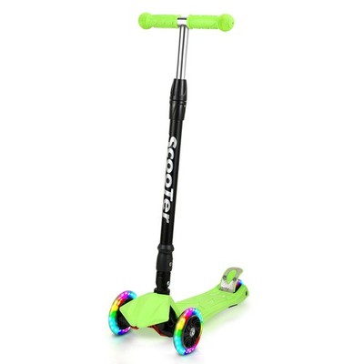 Kinderroller Scooter Dreiradscooter Klappbar LED Räder Kickroller Tretroller