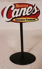 Raising Cane's Chicken Fingers Restaurant Miniature 6" Diorama Sign