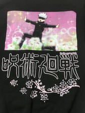 Black SMALL LongSleeved Sweatshirt JUJUTSU KAISEN Crunchyroll ANIME Yuji Itadori