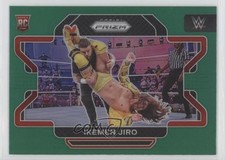 2022 Panini Prizm WWE Green Prizm Ikemen Jiro #81 04h3