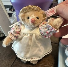 Steiff Club Edition 2008 Bear With Dress And Hat
