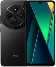 Xiaomi Poco C75 4G LTE 256GB+8GB 6.88" GSM Global Unlocked Smartphone - Black