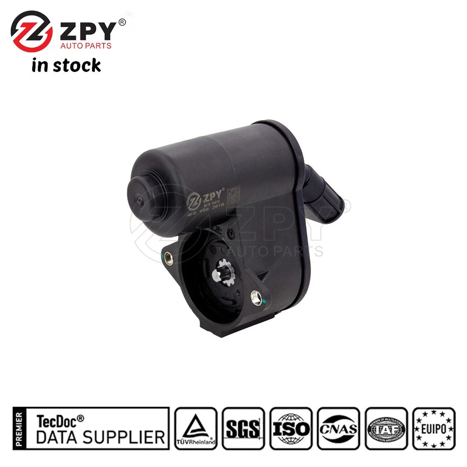 ZPY New Rear Brake Caliper Motor For Audi A6 Quattro 05-10 4F0 998 281 - Image 4 of 4