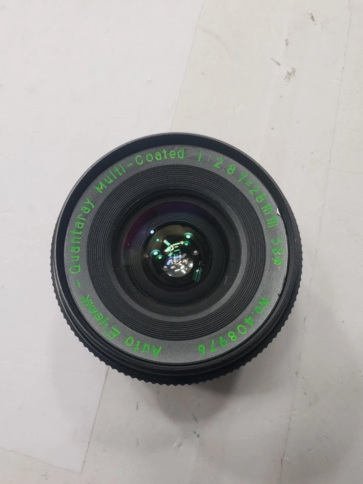 Quantaray 28毫米F/2.8手动对焦广角镜头带佳能FD卡口编号 408976 — 第 2/4 张图片