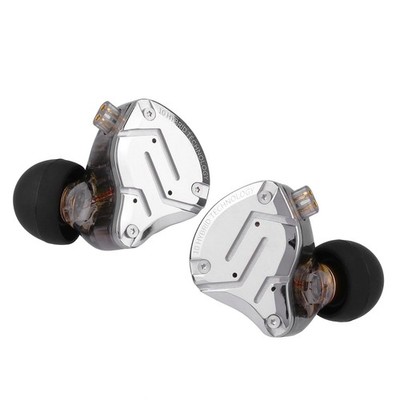 Linsoul KZ ZS10 Pro, 4BA+1DD 5 Driver in Ear Monitor, HiFi Wired Ohne, Black