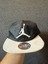 Air Jordan Basketball Cap Hat Black White Infant Adjustable Embroidered Youth Sz