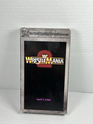 WWF WrestleMania 2 - Hogan vs. Bundy - Wrestling VHS - Works