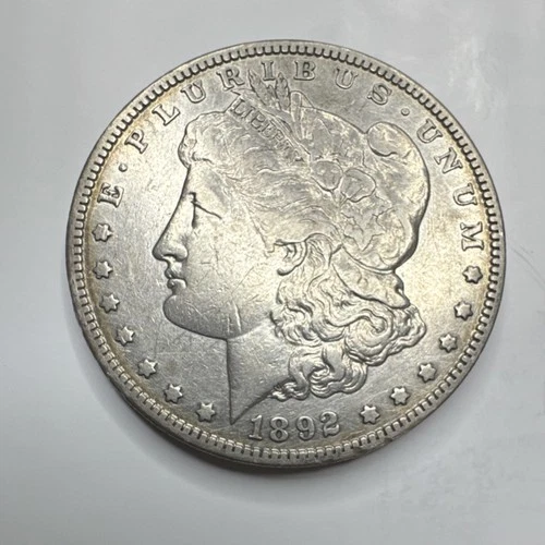 1892-S Morgan Silver Dollar - XF/AU - Key Date