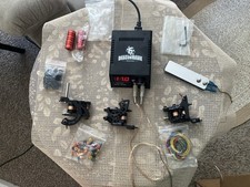 3 Machine Dragon Hawk Complete Tattoo Kit With 2 Different Liners And 1 Shader
