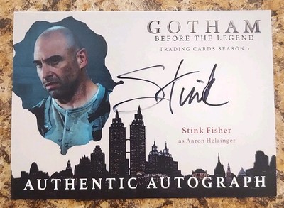 2017 Gotham Before the Legend Season 2 Stink Fisher as Aaron Helzinger Autograph