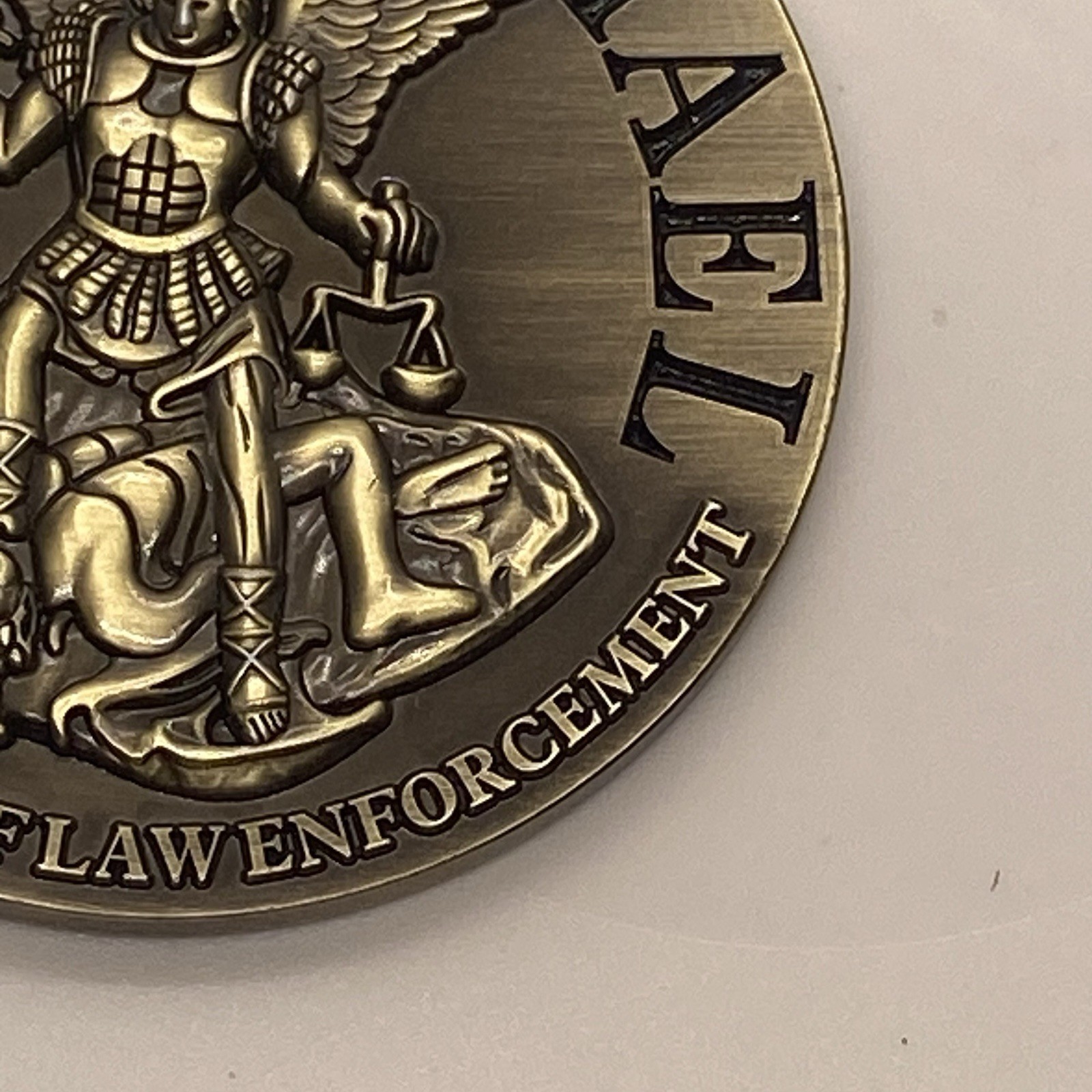 US Secret Service St. Michael Police Challenge Coin USSS Patron Saint Officer LE