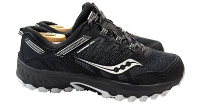 Saucony Excursion TR13 Sneakers Men's Black Low Top Athletic Gym Shoes - 9 WIDE