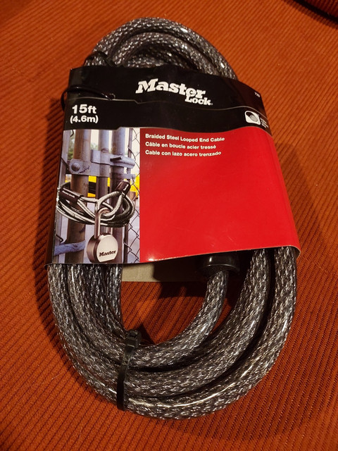 Master Lock 72DPF Cable Lock
