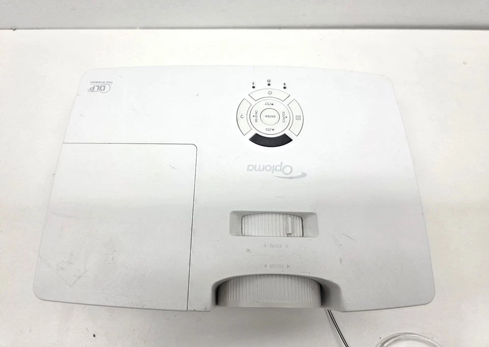 Optoma W351 DAEWHGZ WXGA 3800 Lumens DLP Projector – 1899 Lamp Hours - Image 3 of 4