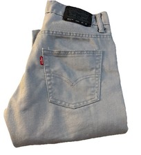 Levis Jeans Boys 14 Reg 27x27 Slim 511 Denim Straight Leg Casual Pants Grey