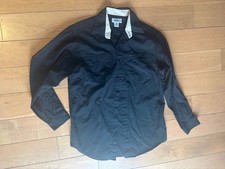 Carhartt Shirt Mens Medium Long Sleeve Button Down Workwear Relaxed Fit