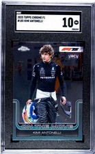 KIMI ANTONELLI 2025 Topps Chrome F1 #185 SGC 10 GEM MT RC