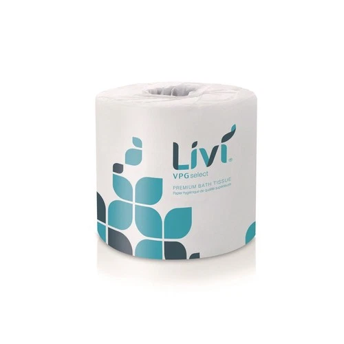 Livi VPG Select 21545 2-Ply Bath Tissue - White (80 Rolls/Carton) New