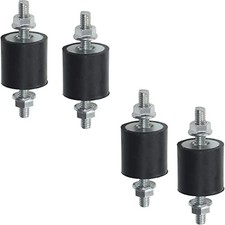 4pcs 20 x 15mm Rubber Mounts Rubber Vibration Isolator Mounts Shock Absorber ...