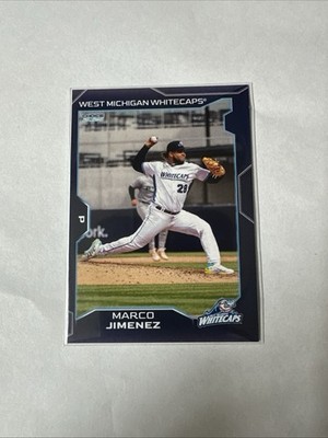 2025 West Michigan Whitecaps Marco Jimenez Detroit Tigers AC1