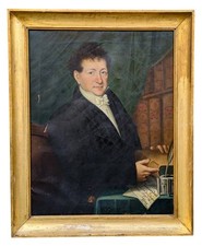 Stefano CHIANTORE (1772-1849) - Ritratto Tommaso Prato, olio su tela