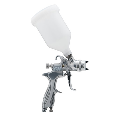 #ad Campbell Hausfeld General Purpose HVLP Gravity Feed Paint Spray Gun with 600m... $55.21